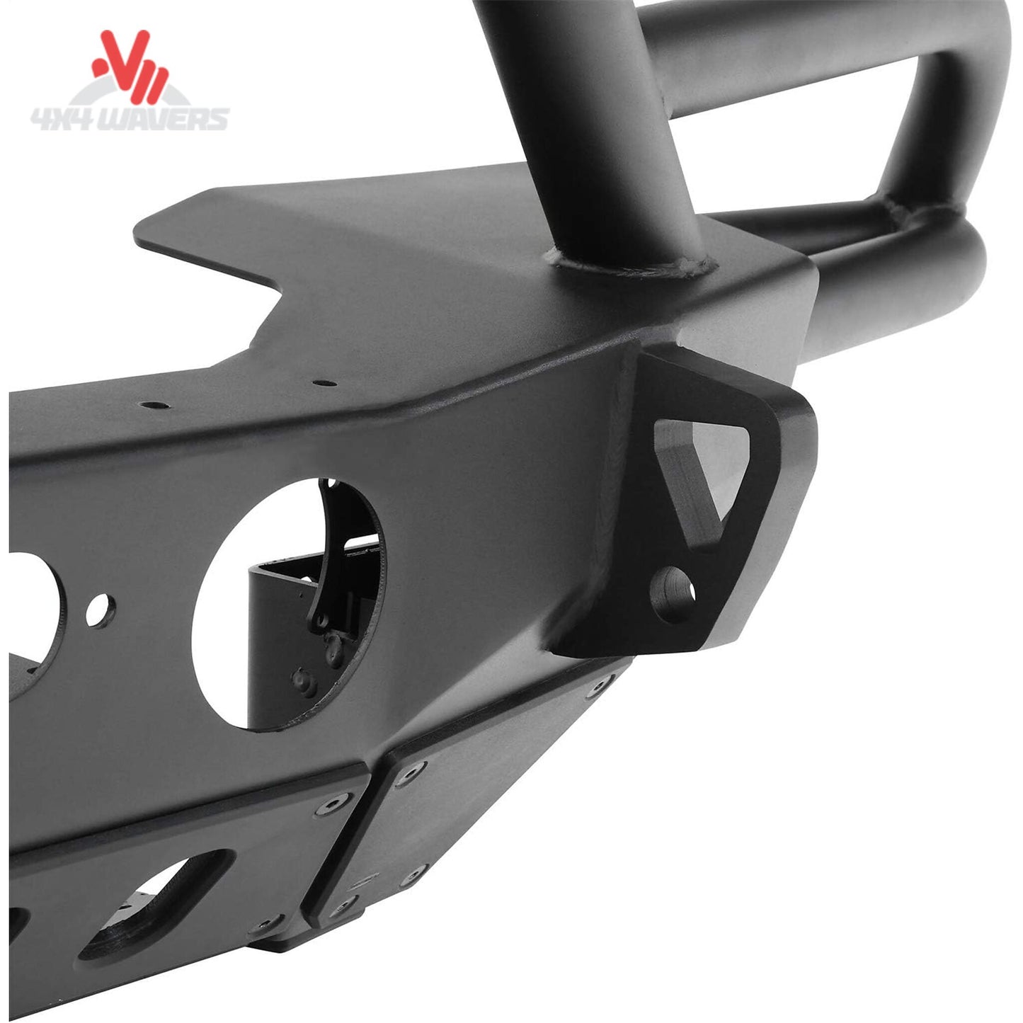 Integrated recovery mounts on Smittybilt SRC Gen2 bumper