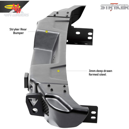Smittybilt Stryker rear bumper 76732 for Jeep Wrangler JK