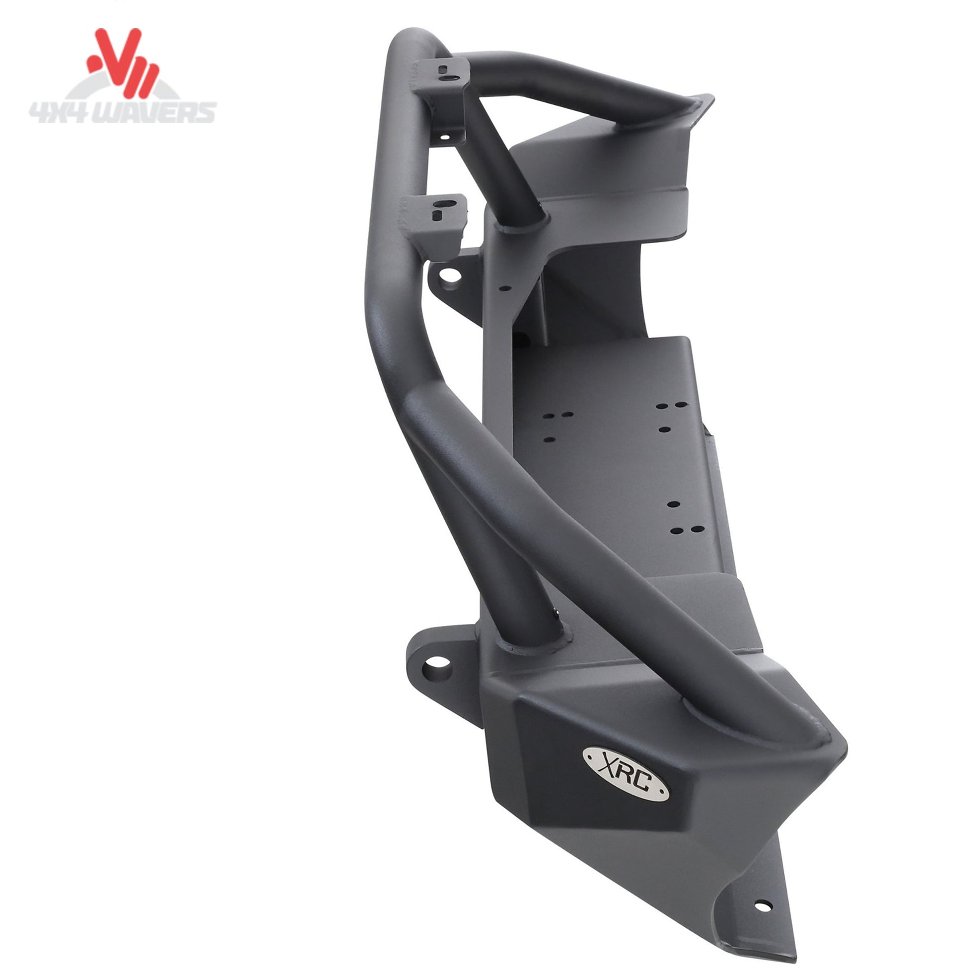Integrated winch plate on Smittybilt XRC Gen1 front bumper