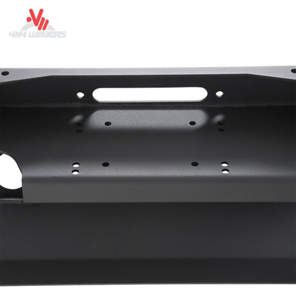 Integrated winch plate on Smittybilt XRC Gen1 front bumper