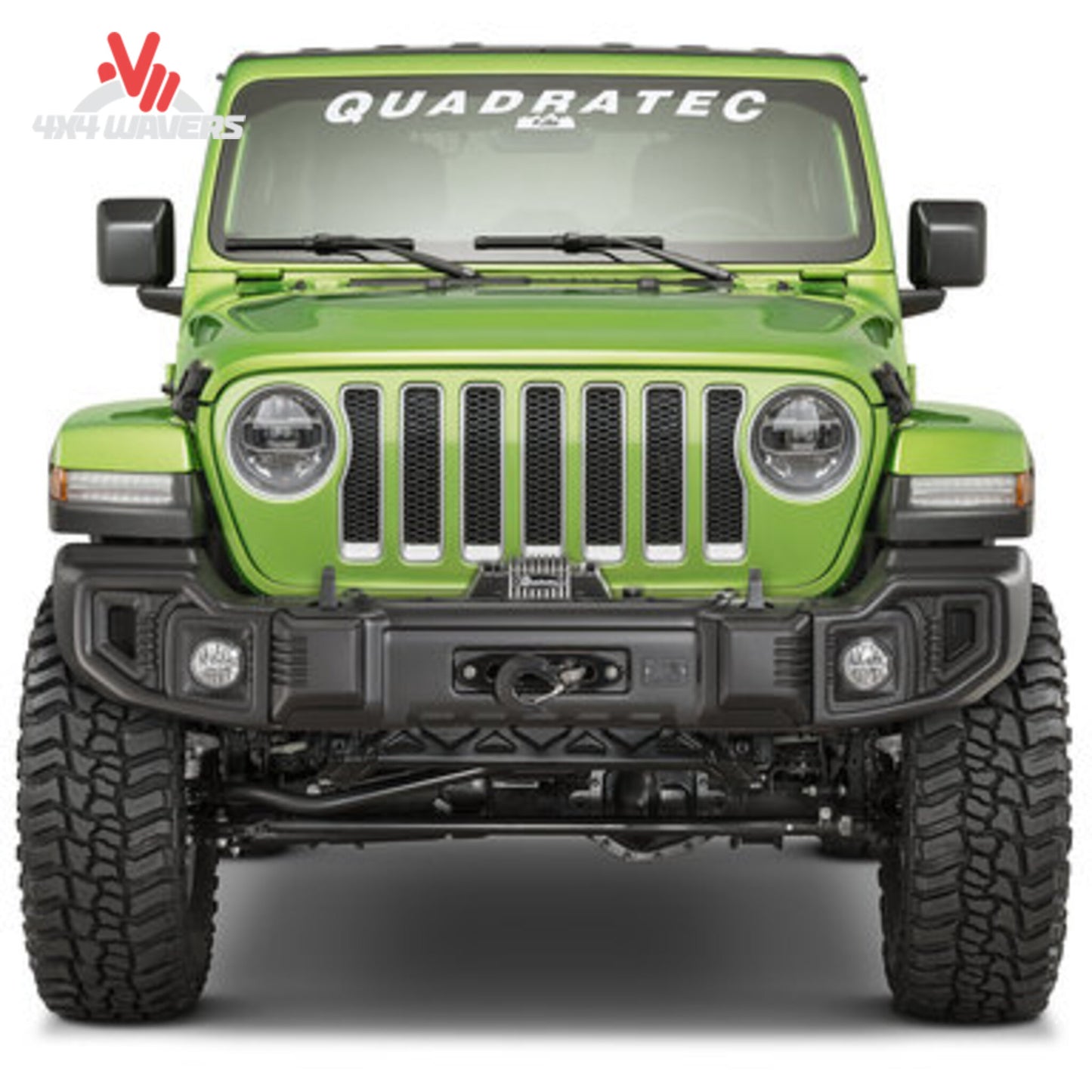 Can a recovery winch be installed on the Rugged Ridge Spartacus front bumper?