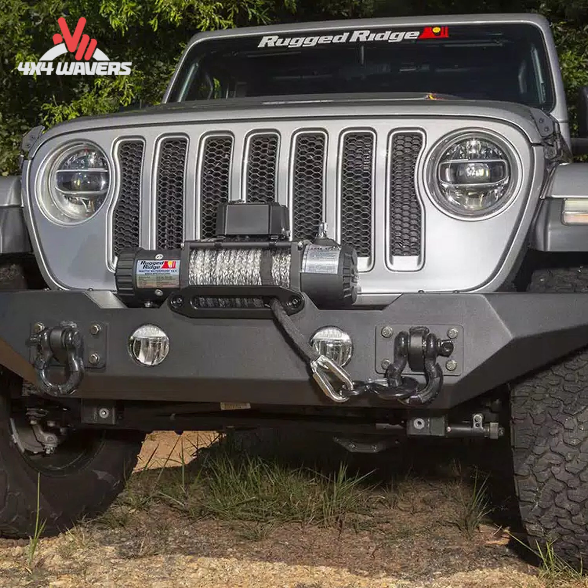 How does the Spartan front bumper improve protection on a Jeep Wrangler JL?