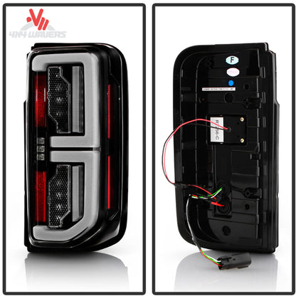 Spyder black LED tail lights for 2021-2026 Ford Bronco factory non-LED models