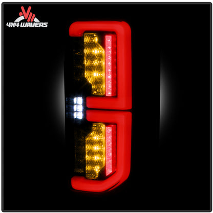 Spyder black LED tail lights for 2021-2026 Ford Bronco factory LED models