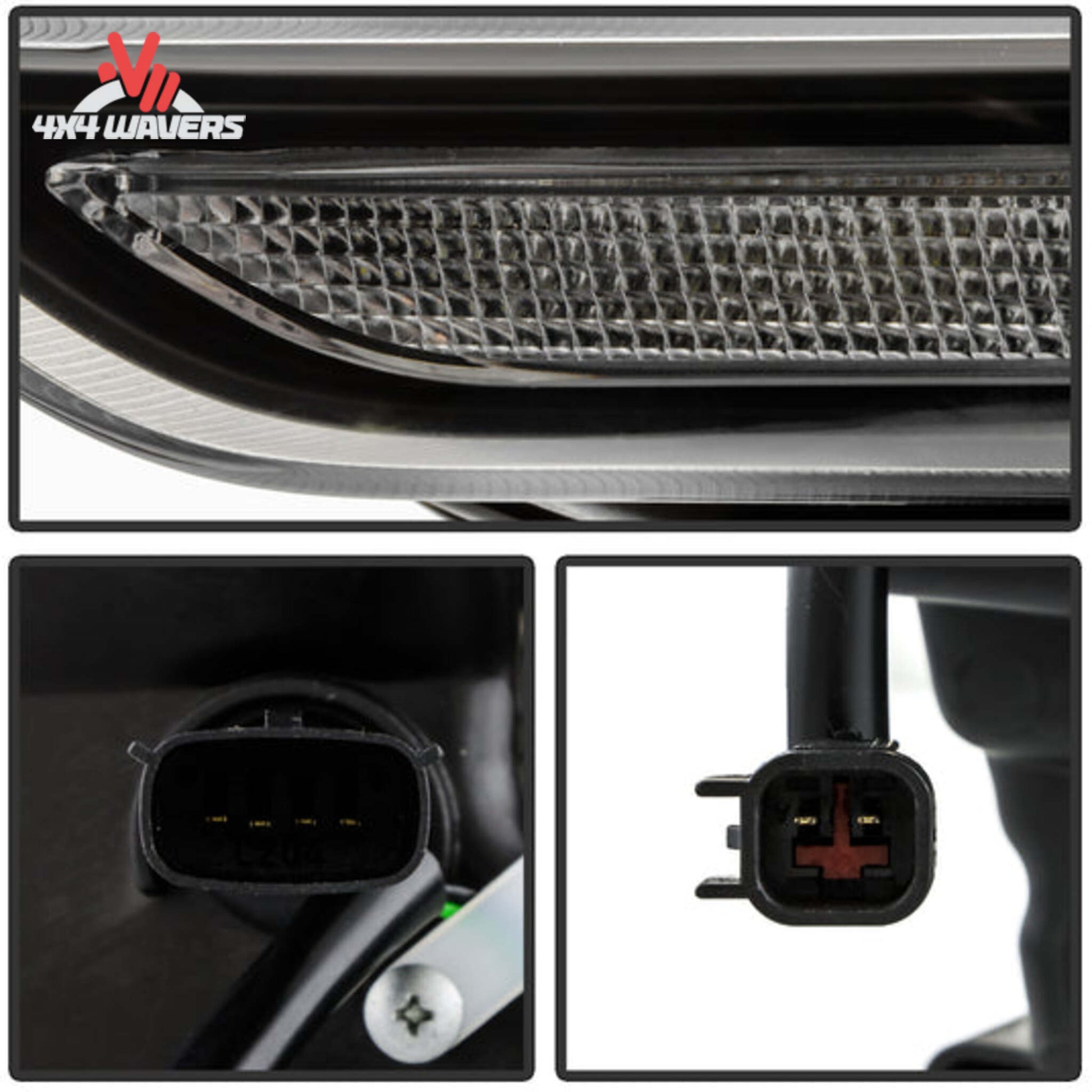 Spyder Auto black projector headlights for 2021-2023 Ford F-150 truck, featuring sleek design and advanced lighting technology.