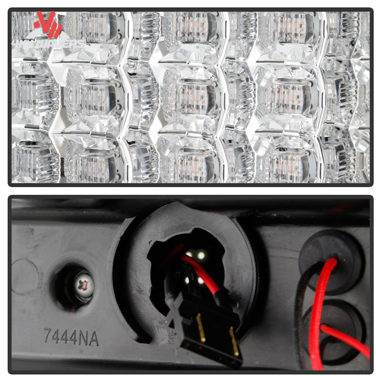 Spyder Auto chrome projector headlights for 2018-2020 Ford F-150, featuring sleek design and bright illumination.