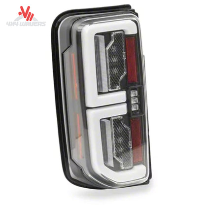 Spyder LED light bar tail light detail for Ford Bronco
