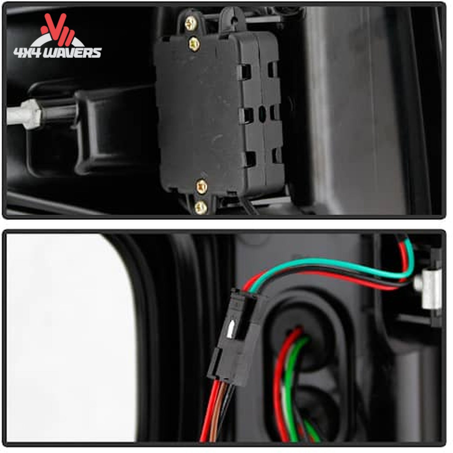 Direct plug and play wiring harness connector for Silverado factory LED truck SKU 5087287