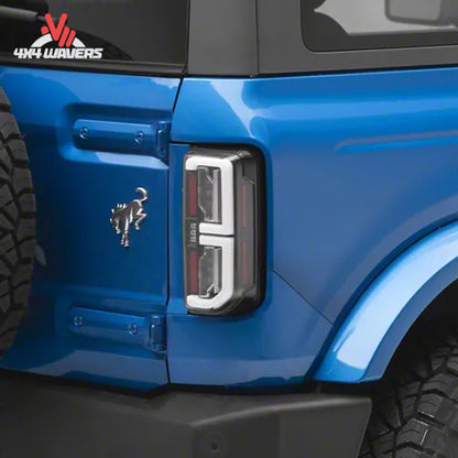 Spyder Bronco LED tail lights installed on 2021-2026 Ford Bronco