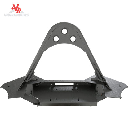 Welded D-ring recovery mounts on Smittybilt SRC bumper