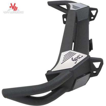 Integrated receiver hitch on Smittybilt SRC Gen2 rear bumper