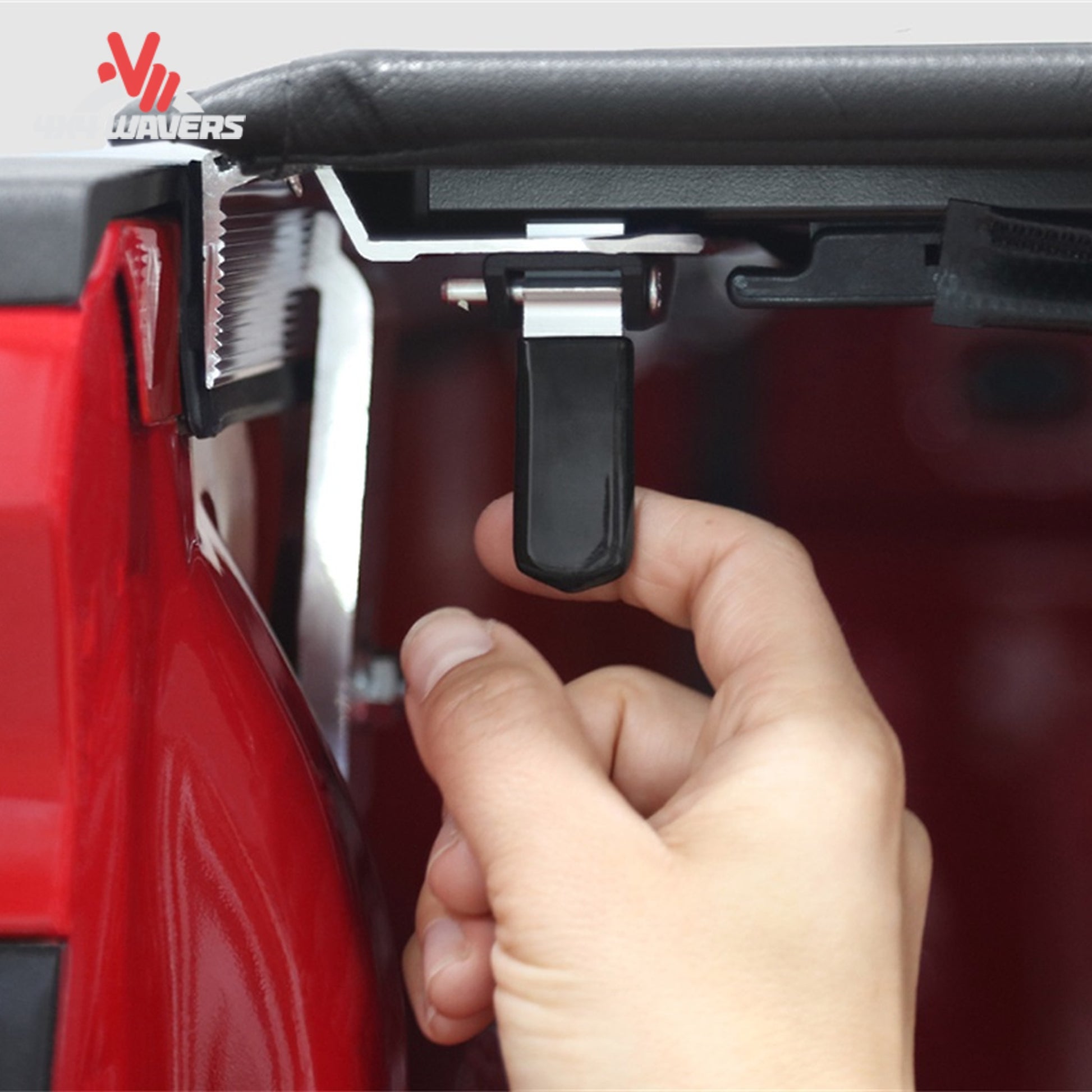 Ultra low profile side rail and weather seal on TonnoSport cover 22010369 SKU BGPC_22010369.