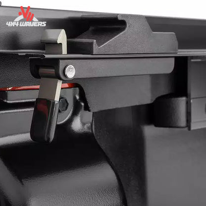 TruXedo Lo Pro soft roll-up tonneau cover with single trigger latch on a 2009-2014 Ford F-150 5.5-foot truck bed