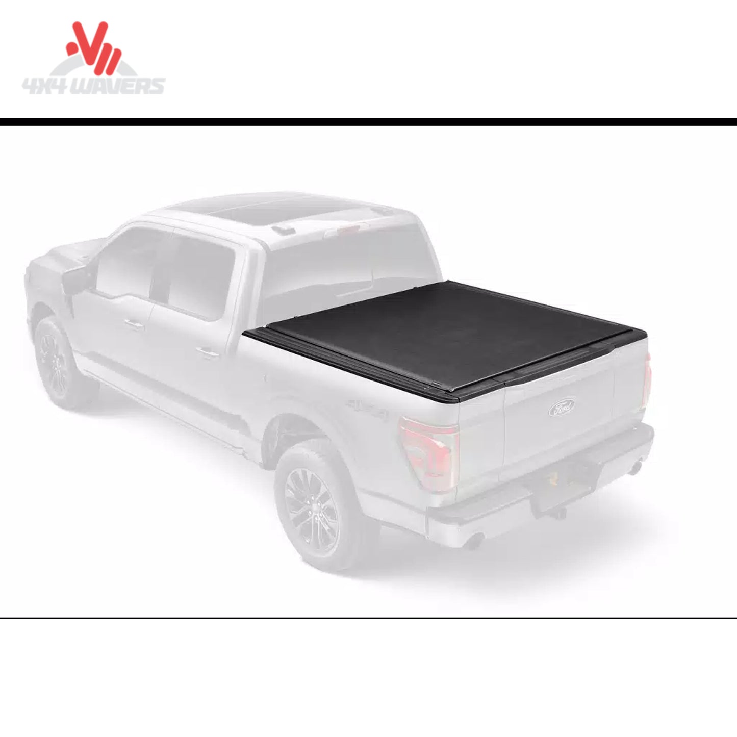 TruXedo Lo Pro soft roll-up tonneau cover on a 2009-2014 Ford F-150 with a 5.5-foot bed, shown installed on the truck bed.