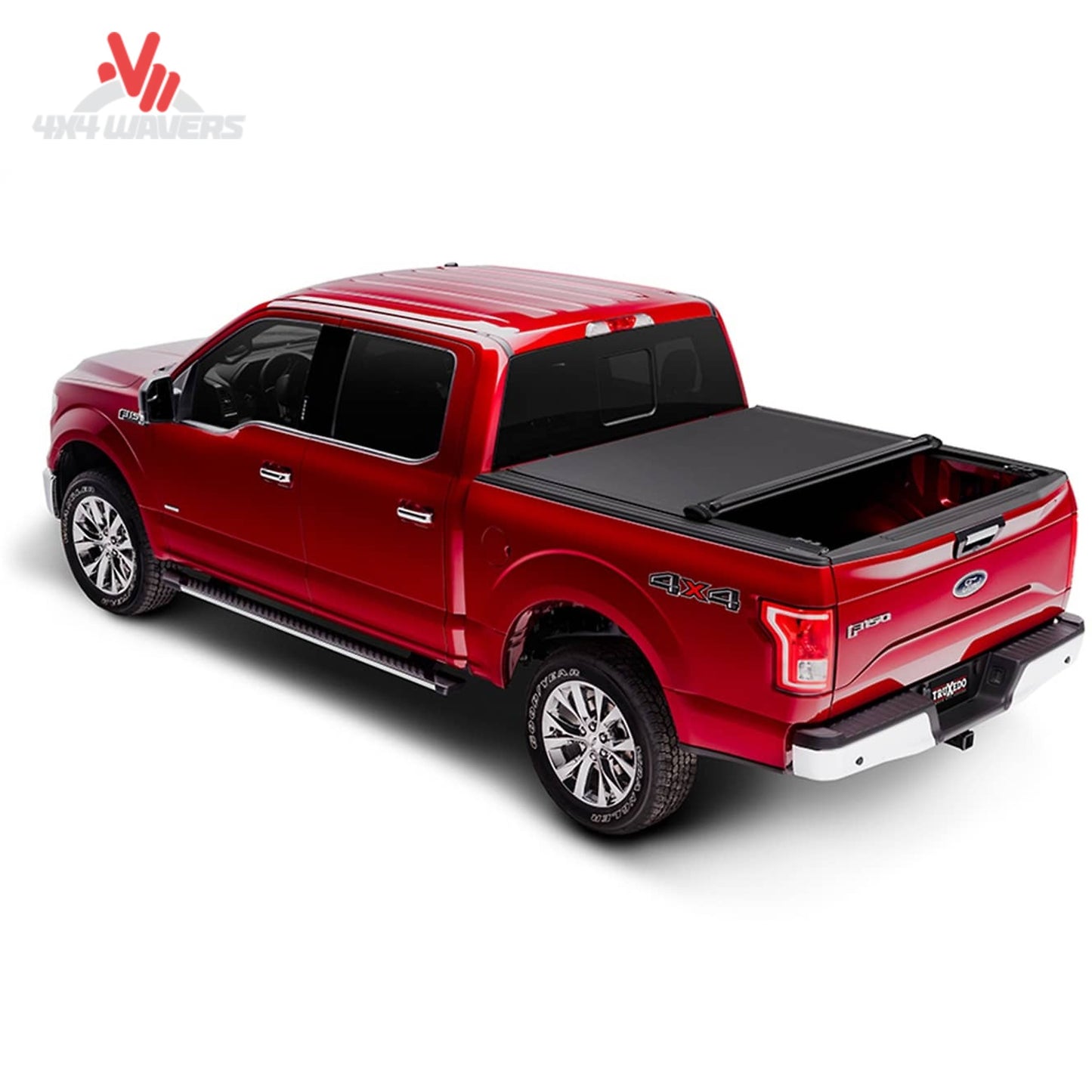 Truxedo Pro X15 soft roll-up tonneau cover installed on a 2009-2014 Ford F-150 with a 5.5-foot bed.