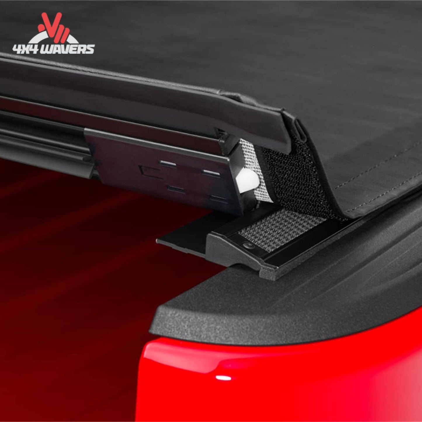 Aluminum slat reinforced TruXedo Sentry tonneau cover construction