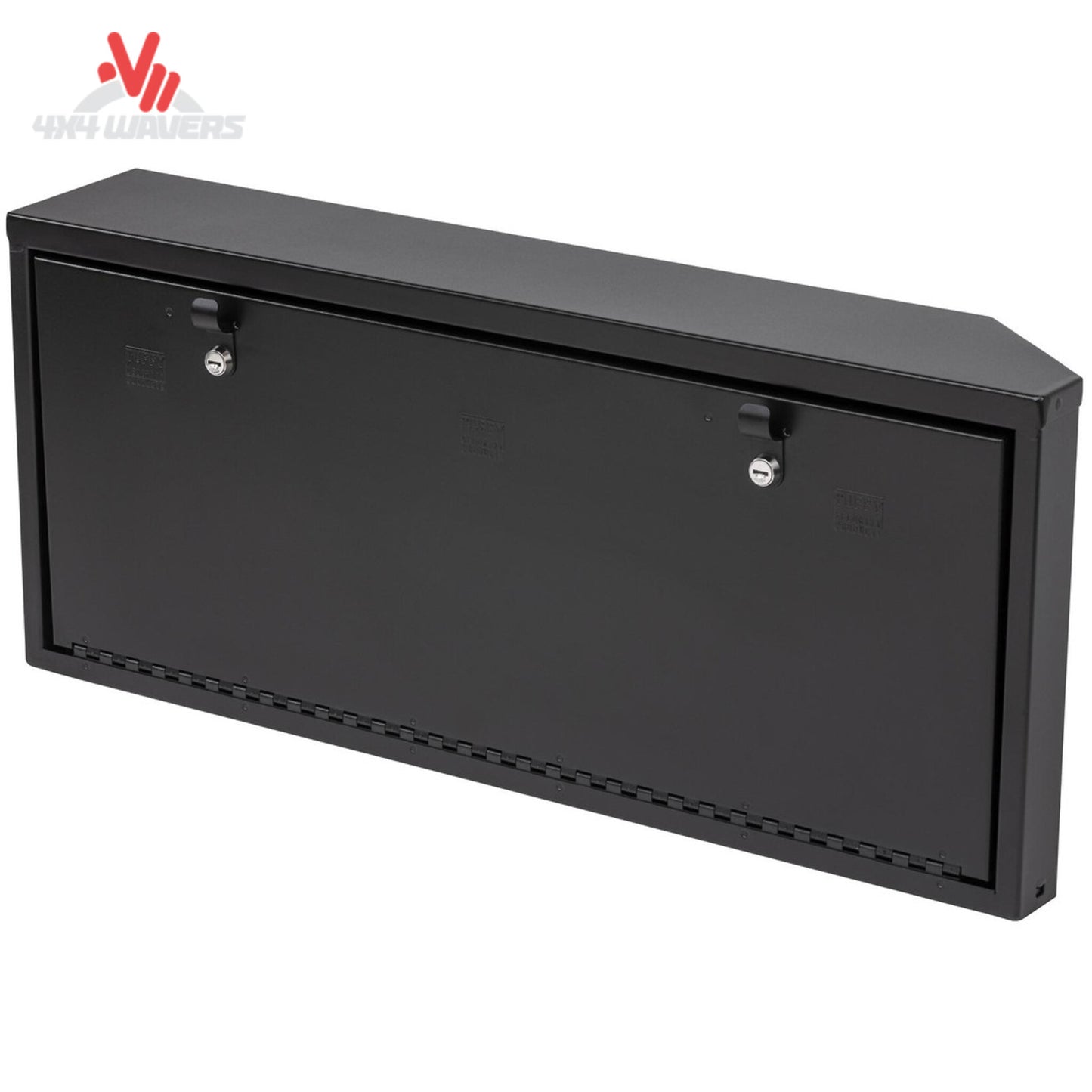 Tuffy Pry-Guard locking system with double-bitted security lock