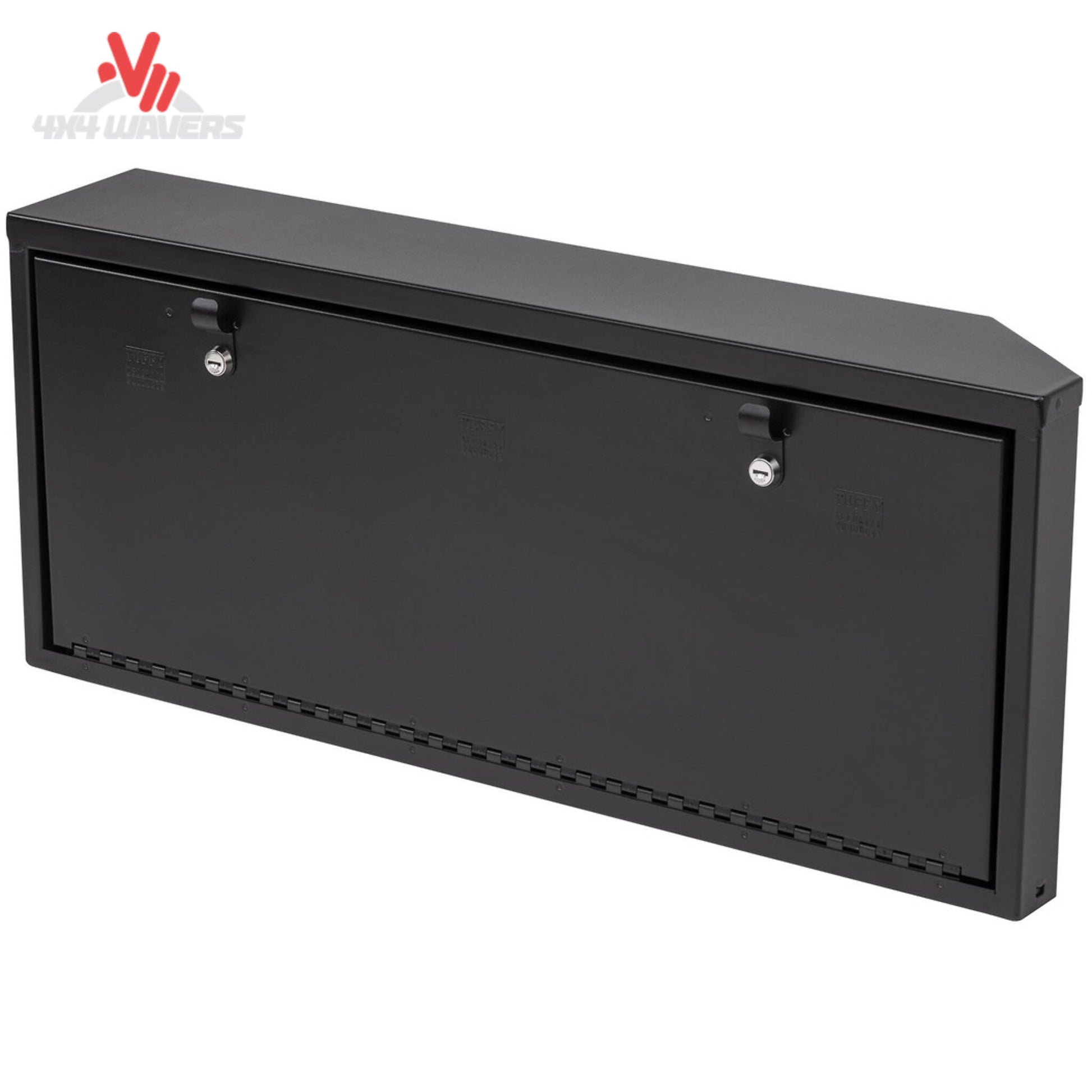 Tuffy Pry-Guard locking system with double-bitted security lock