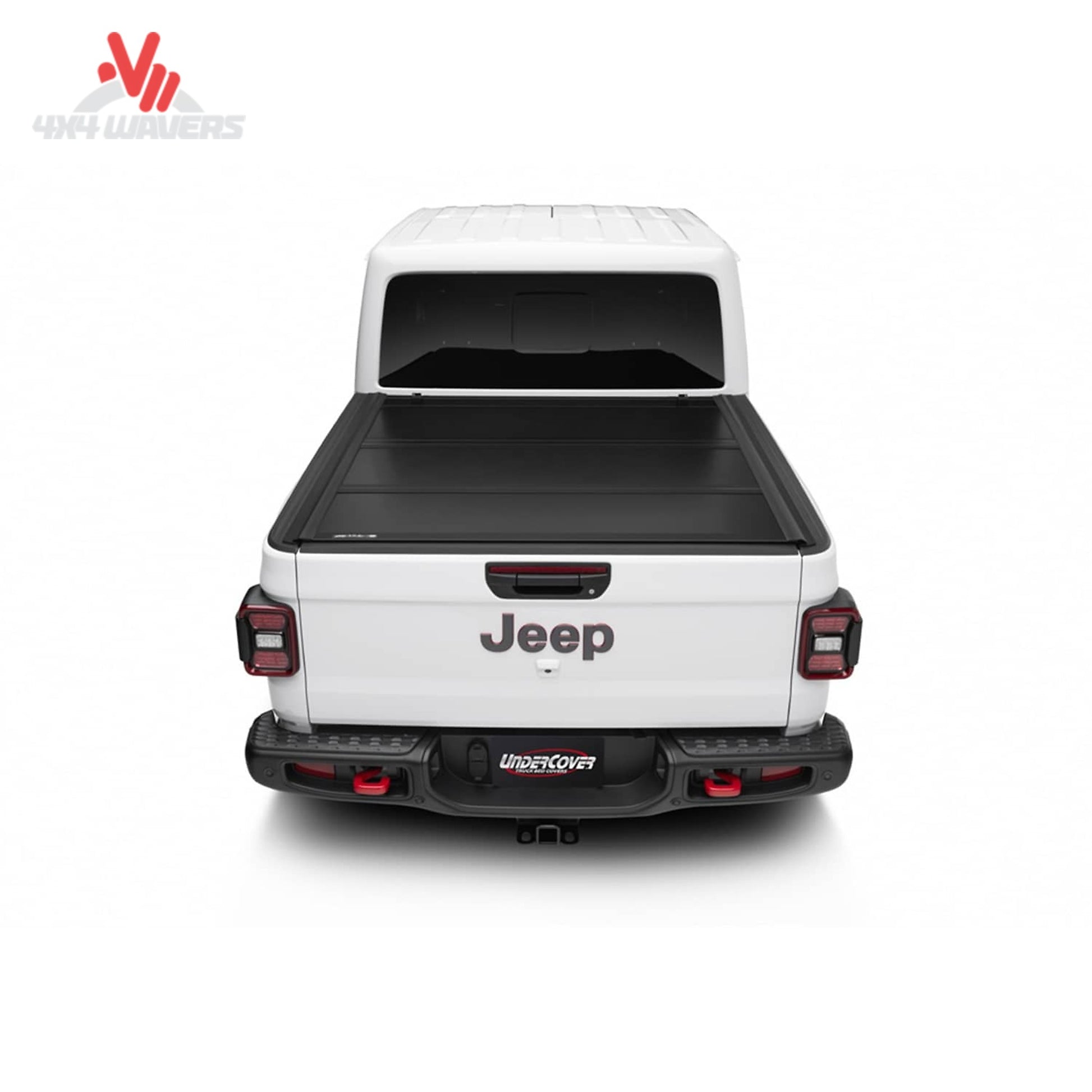 Aircraft-grade aluminum tonneau panel with carpeted underside finish