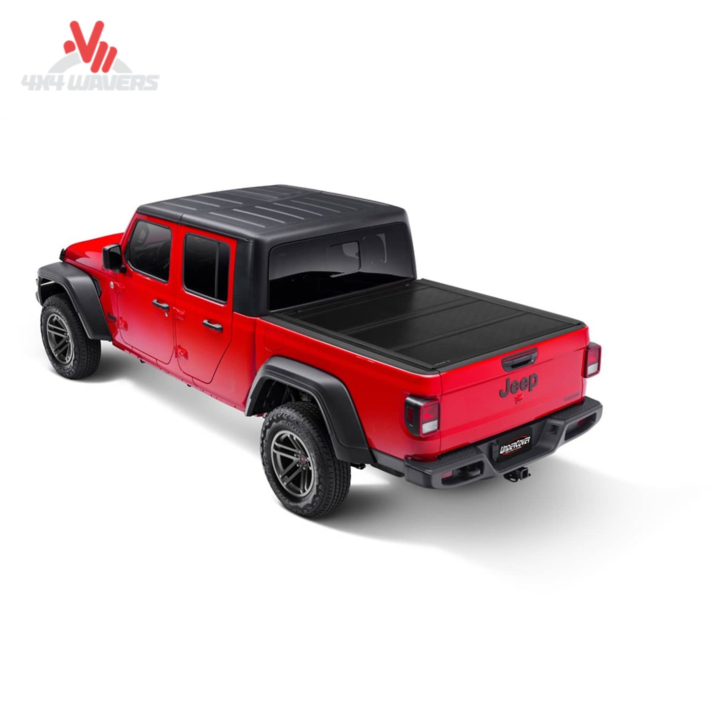 alt
Cubierta tonneau rígida plegable UnderCover FLEX instalada en Jeep Gladiator JT 2020-2026