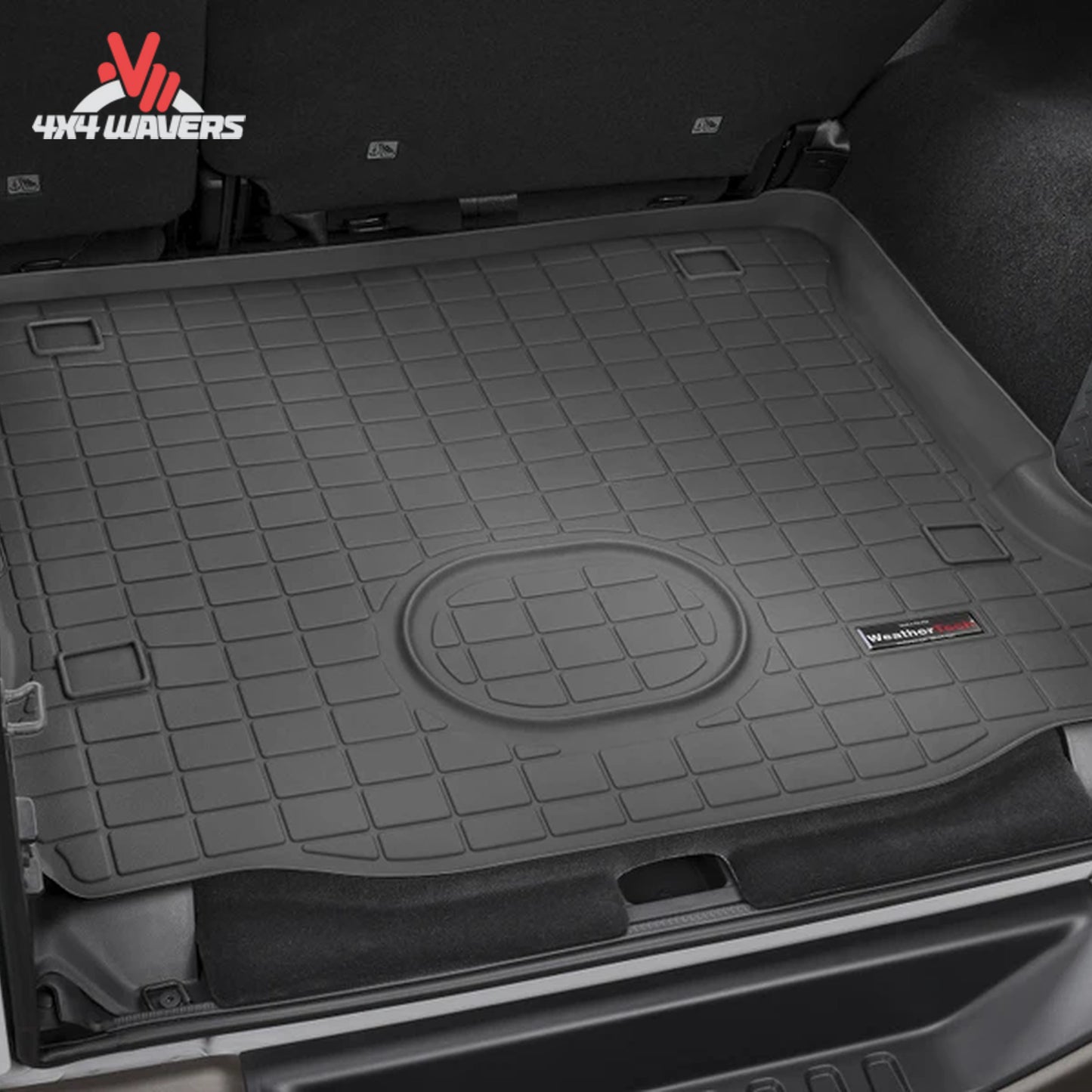 WeatherTech bumper protector extended on Jeep Wrangler JK Unlimited