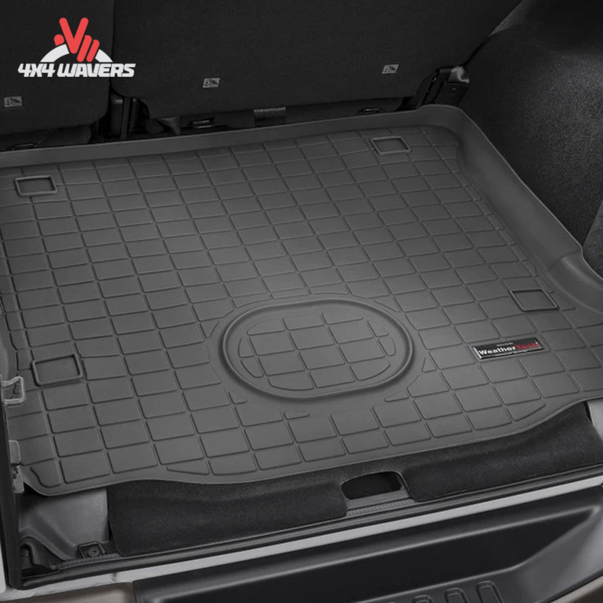 WeatherTech bumper protector extended on Jeep Wrangler JK Unlimited