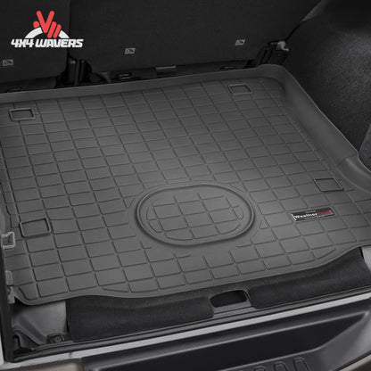 WeatherTech bumper protector extended on Jeep Wrangler JK Unlimited
