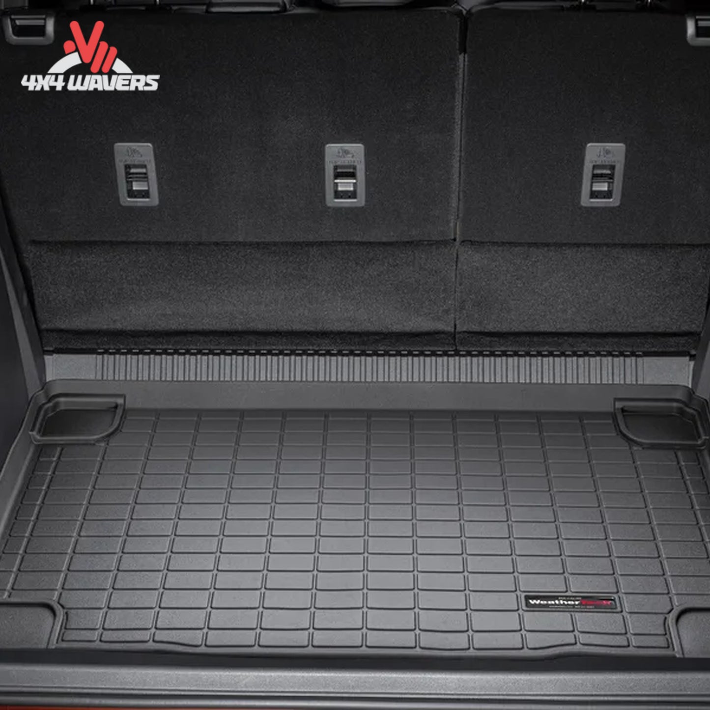 WeatherTech cargo liner for 2021-2026 Ford Bronco 4-door with slide-out tailgate