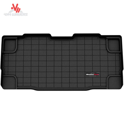 WeatherTech black cargo liner for 2021-2026 Ford Bronco 2-door cargo area