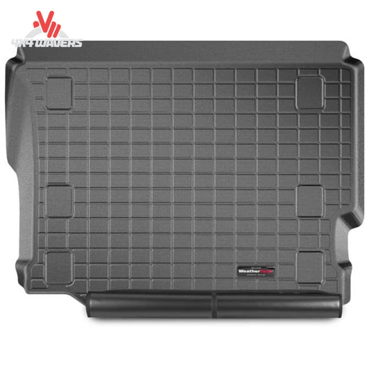 WeatherTech cargo liner installed in 2018-2026 Jeep Wrangler JL Unlimited 4-door