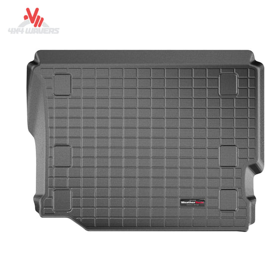 WeatherTech cargo liner for 2018-2026 Jeep Wrangler JL Unlimited with flat load floor and no subwoofer
