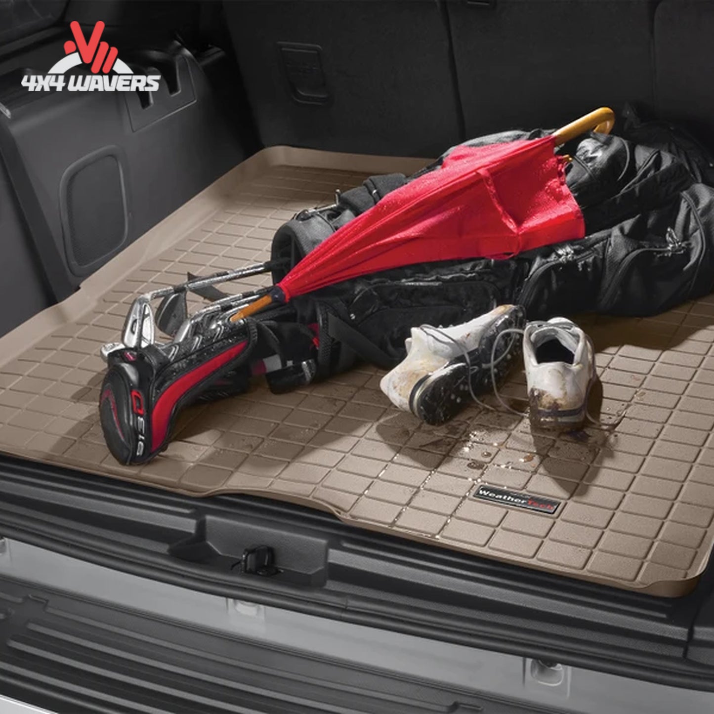 WeatherTech cargo liner raised edge spill containment