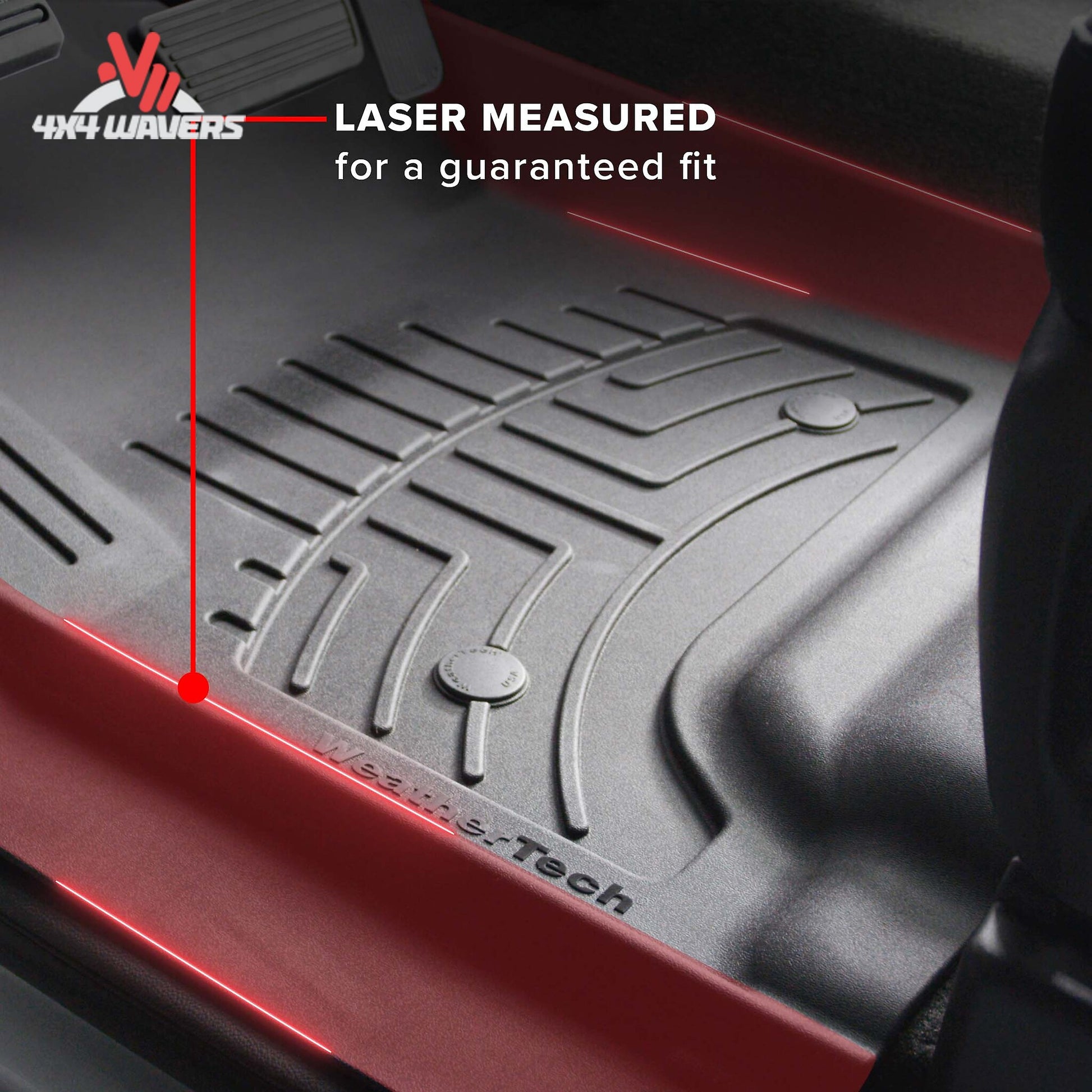 WeatherTech FloorLiner HP front floor liners for 2021-2026 Ford Bronco