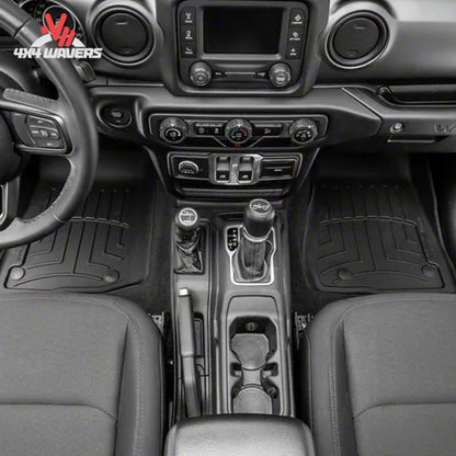 Vehicle-specific passenger-side floor protection designed for Jeep Gladiator JT interiors