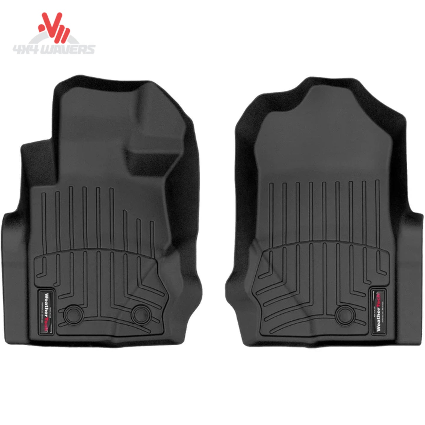 WeatherTech front floor liners for 2021-2026 Ford Bronco carpeted floor