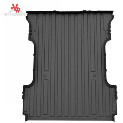 Heavy duty black elastomer custom drop in bed liner for 2024-2026 Ford F150 6.5 bed 36927IM