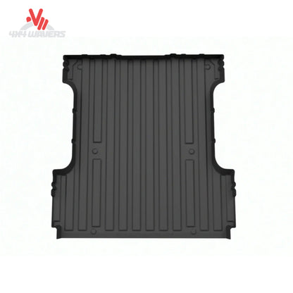 Heavy duty black elastomer custom drop in bed liner for 2024-2025 Ford F150 5.5 bed 36926IM