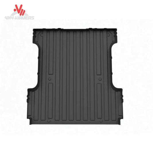 Heavy duty black elastomer custom drop in bed liner for 2024-2025 Ford F150 5.5 bed 36926IM