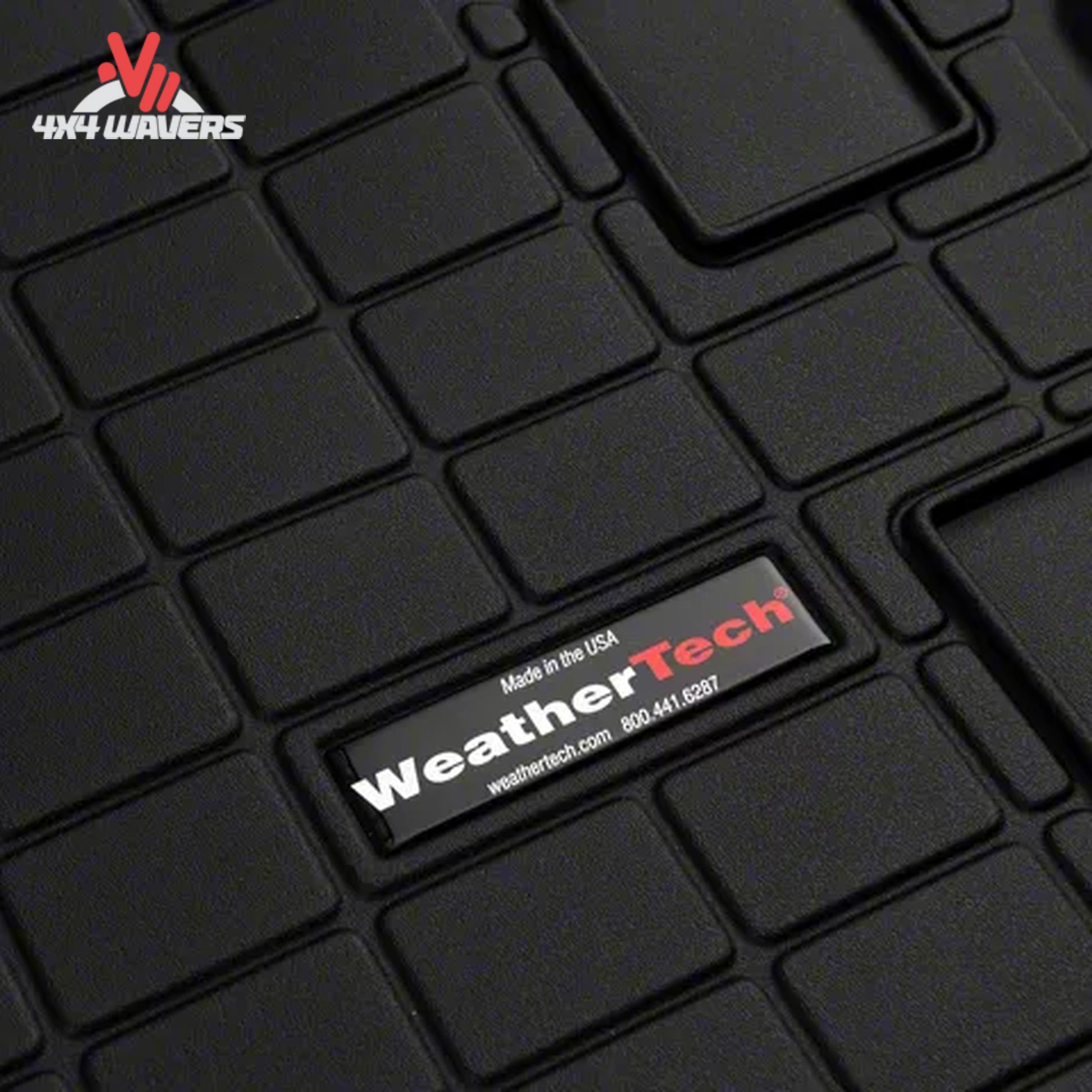 Durable textured cargo liner surface helping stabilize overlanding gear tools and camping equipment