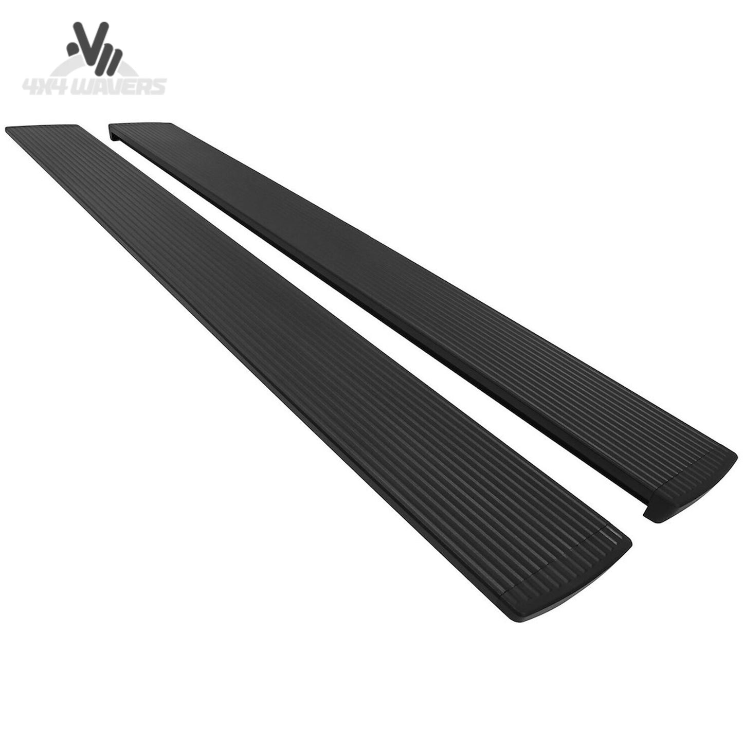 Westin Pro-E electric running boards deployed for 2015 to 2026 Ford F150 SuperCab 29-23935