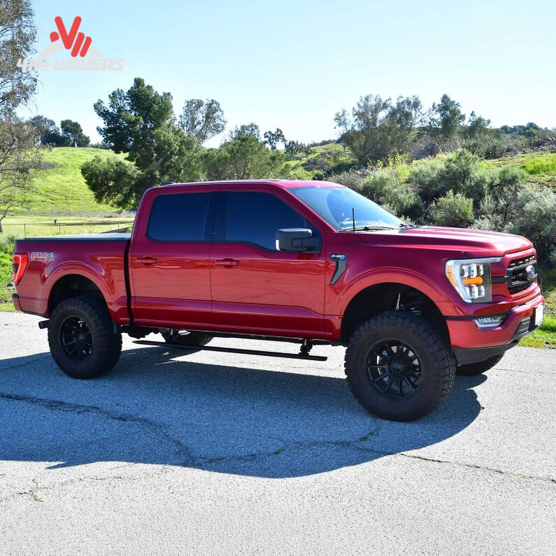 Installed Westin Pro-E power running boards on 2017-2026 Ford Super Duty SuperCab 29-23935
