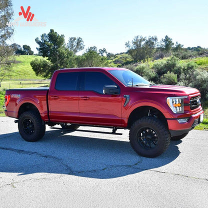 Installed Westin Pro-E power running boards on 2017-2026 Ford Super Duty SuperCab 29-23935