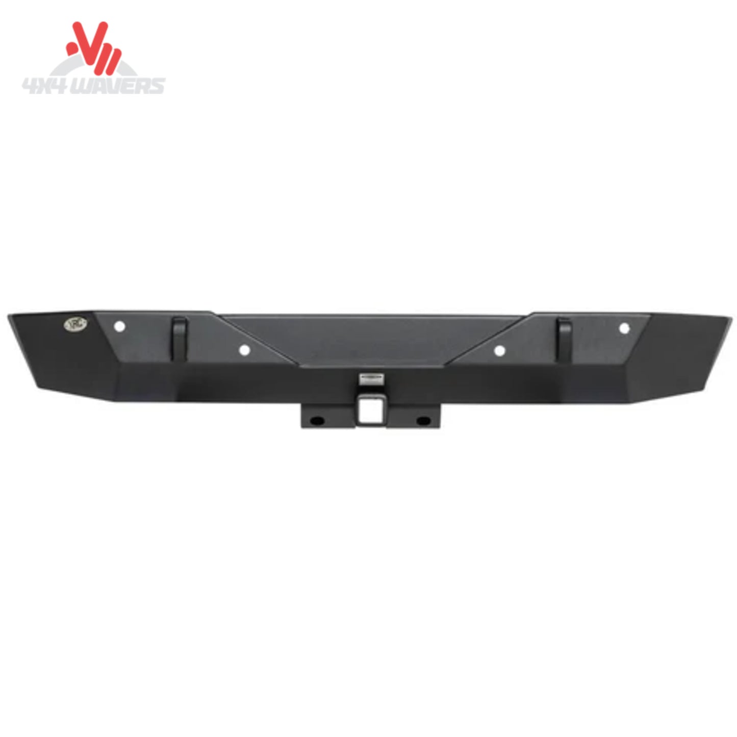 Reinforced D-ring mounts on Smittybilt XRC rear bumper