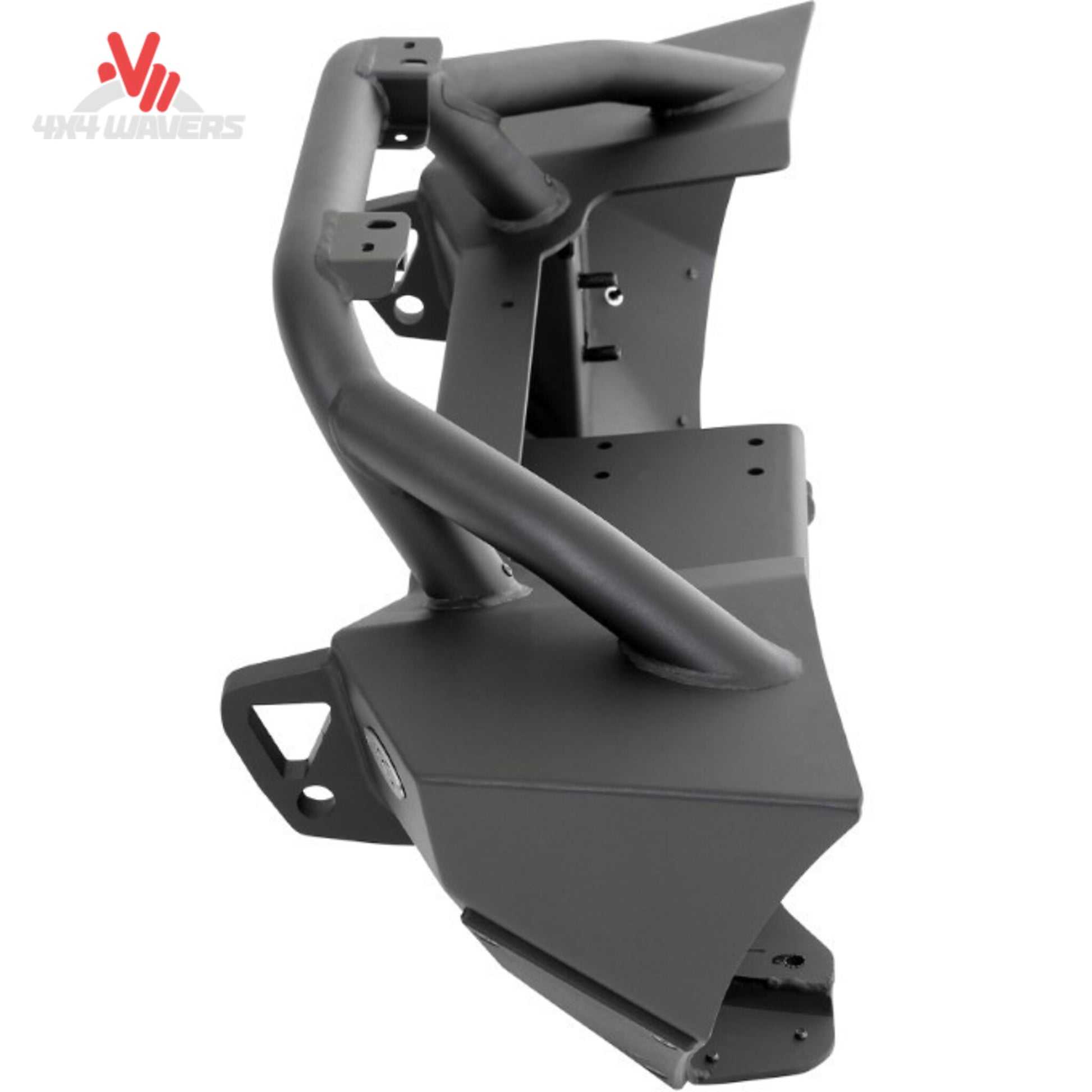 Integrated winch mounting system on Smittybilt XRC Gen2 bumper