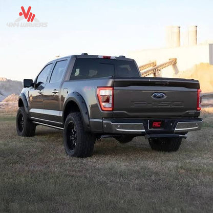 Installed Xtreme pocket style fender flares on 2021-2026 Ford F150 KF00111