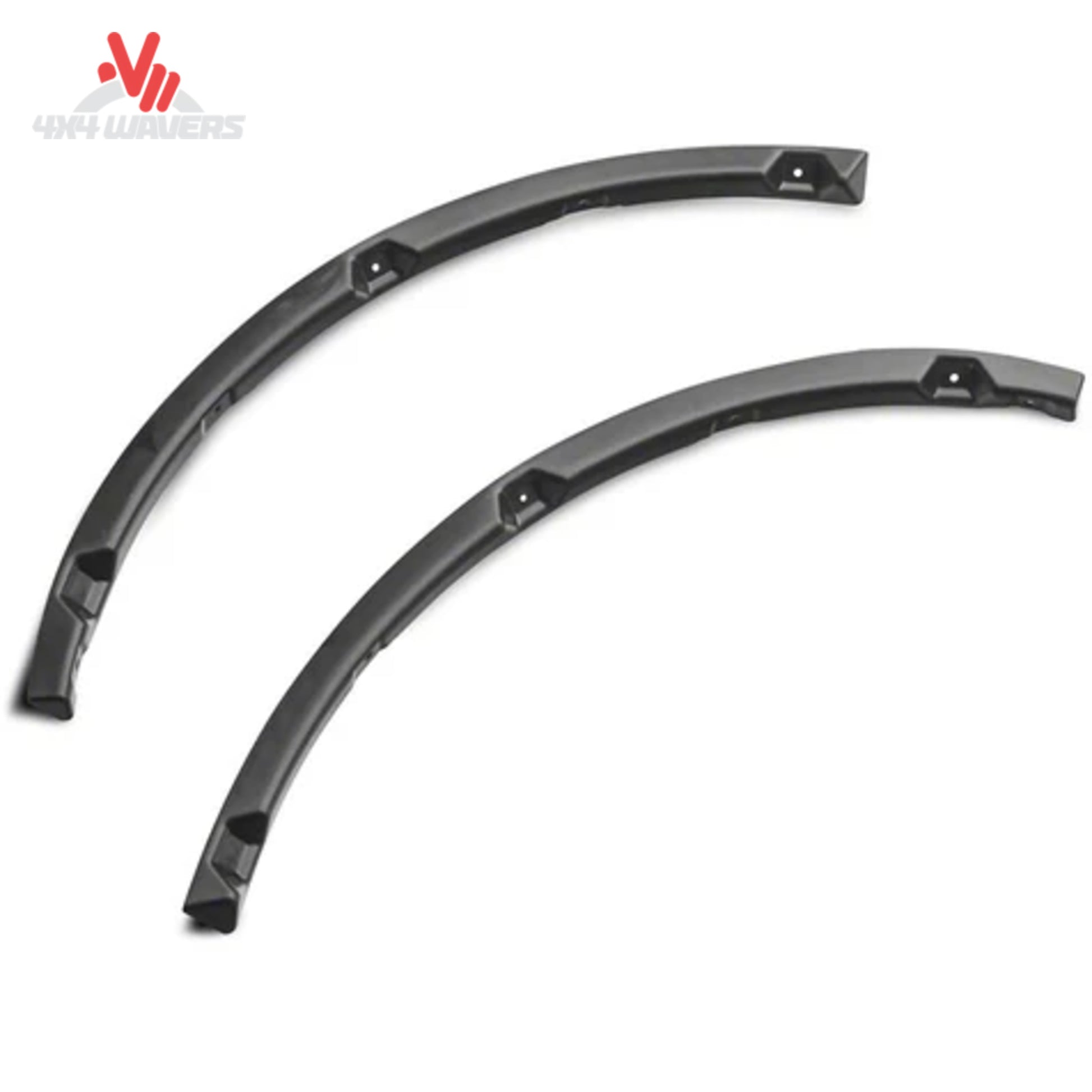 Stainless steel pocket rivets and rubber edge trim detail Xtreme flares KF00102