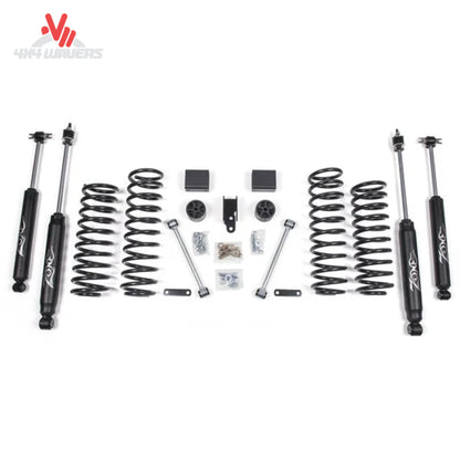 Zone Offroad J12N coil springs Nitro shocks track bar bracket and lift hardware