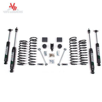 Full suspension package included with the Zone Offroad Wrangler Unlimited lift system