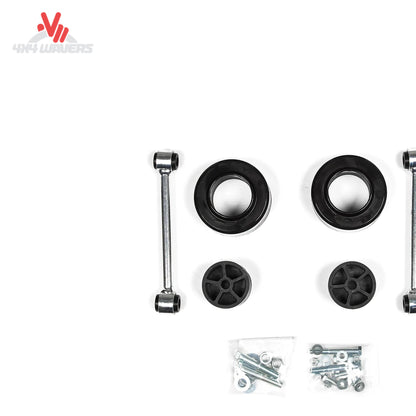 All hardware included in the Zone Offroad Gladiator leveling kit package