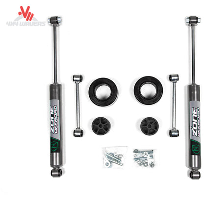 Zone Offroad polyurethane coil spacers sway bar links and bump stop extensions